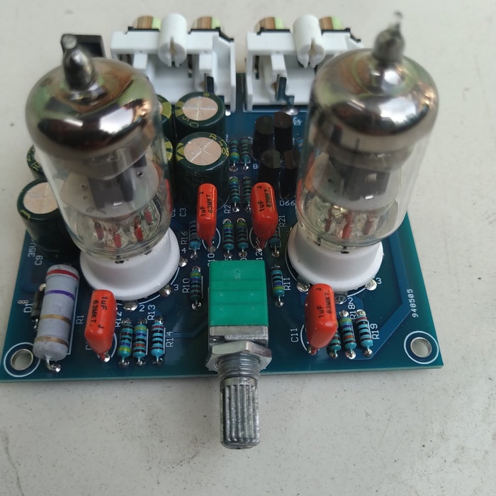 tube preamp / tabung pre amplifier 6j1 6j2