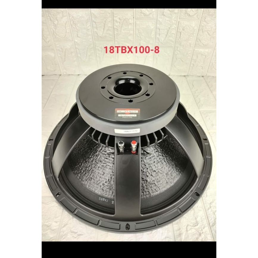 SPEAKER KOMPONEN B&C 18TBX100 8 18 INCH B&C 18TBX1008 COMPONENT LOW