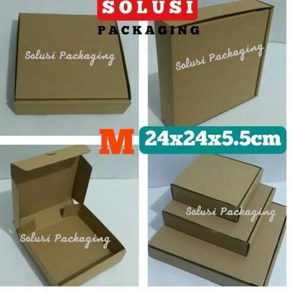 

RESTOCK LAGI!! KARDUS PIZZA 24X24X5 CM ISI 10 PCS/PIZZA BOX KOTAK BAJU DISTRO BOX KEMASAN KARDUS POL