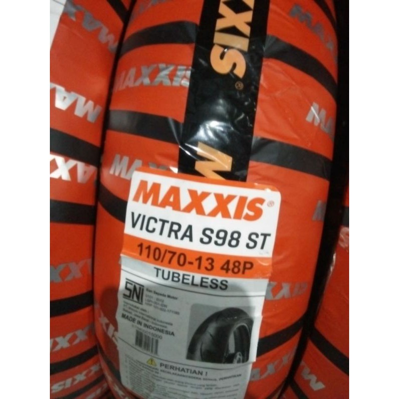 ban luar depan nmax maxxis victra 11070 13 tubles