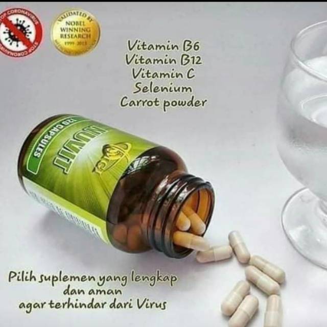 NUVIT Suplemen MCI isi 120 kapsul original