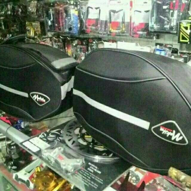 New Side bag Tas Samping Motor Vixion Tiger mega pro Verza cb150 r  MOKITA type PYHTON