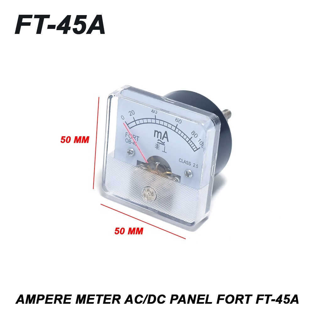 FORT FT-45A - Ampere Meter AC/DC Panel