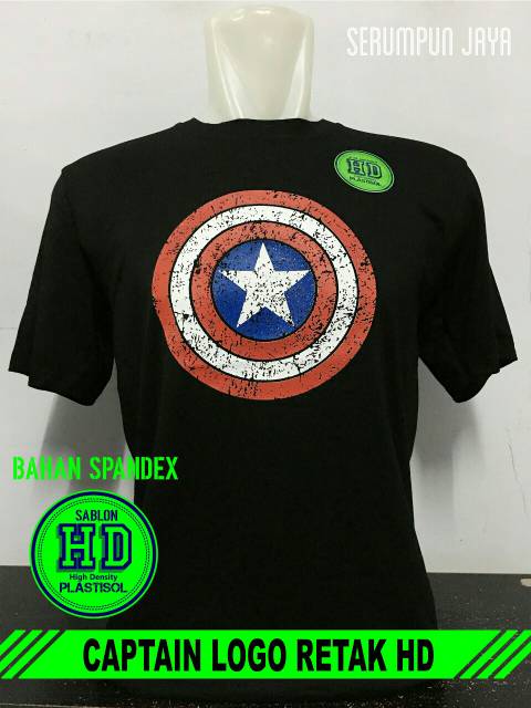 KAOS SUPER HERO TIMBUL LENGAN PENDEK