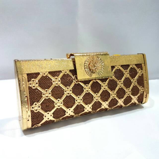 Clutch Pesta Farnell Tangan  Import Tas Kondangan Import Wanita 2579