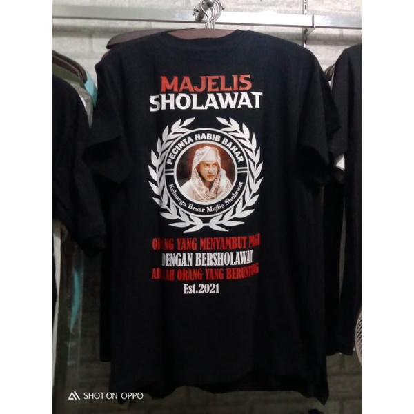/kaos PHB majelis sholawat cahaya Smith habib bahar lengan pendek