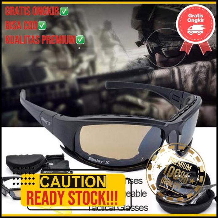 Kacamata Sepeda Kacamata Pria Kacamata Motor Daisy X7 4 Lensa