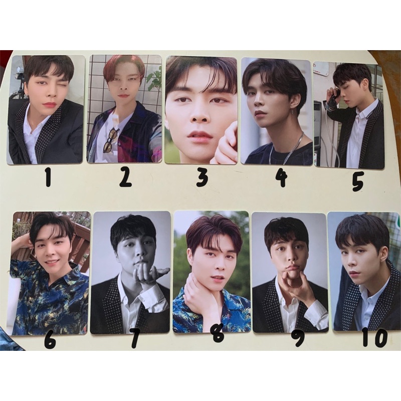 johnny nct 127 pc photocard dicon sharing