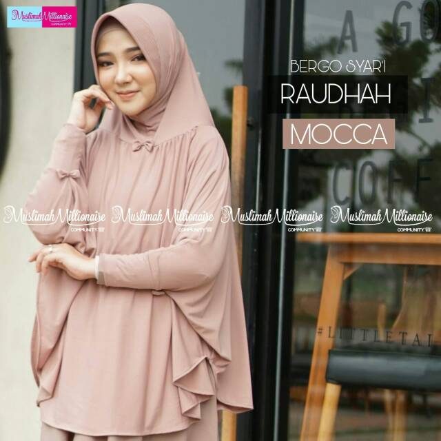 Bergo Syar'i Raudhah