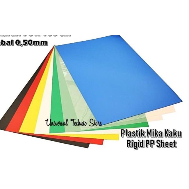 

☂ Plastik Mika Kaku PP Cover Agenda Grosir 70cm x 100cm Tebal 0.5mm ◄