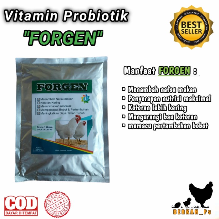 (BAYAR DI TEMPAT)  ayam forgen penambah nafsu makan ayam kotoran kering