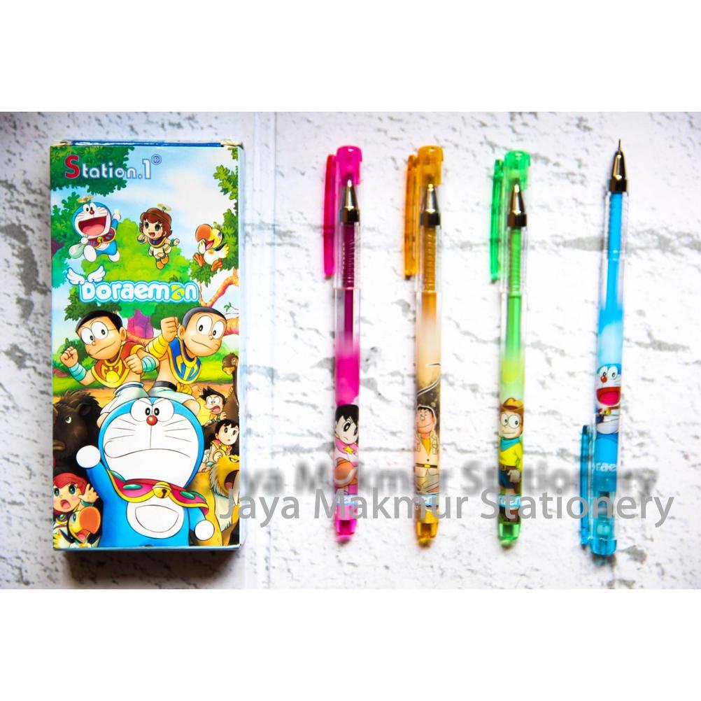 

Pen Gel Doraemon Station St1-218B 0.5 Mm