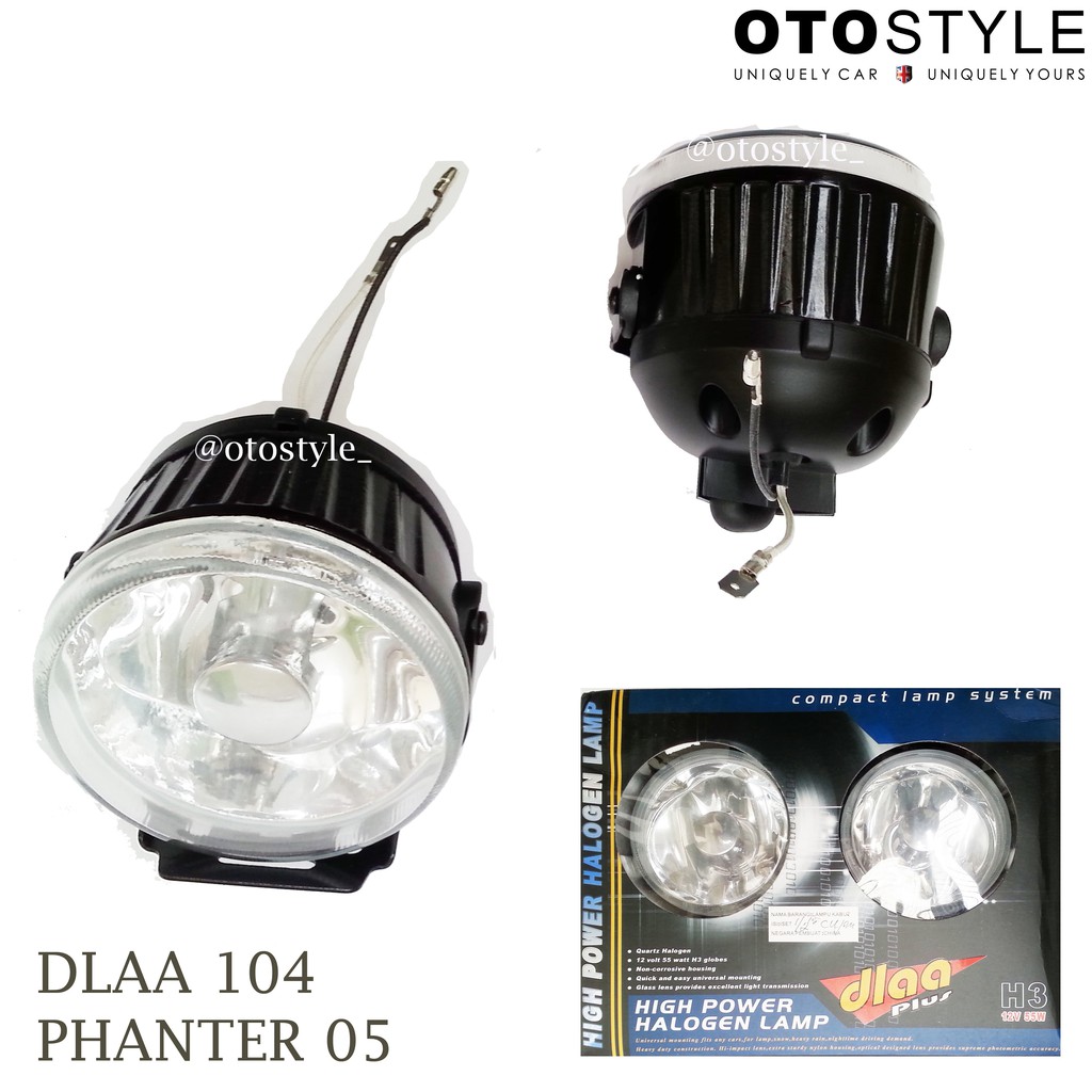 Foglamp / Fog lamp Phanter 2004 - 2010 set