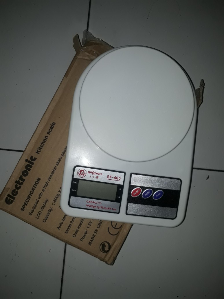 Timbangan Digital Dapur 10kg , Pas Buat Timbang Kue/bahan Dapur/sayuran/daging/telur/dll .