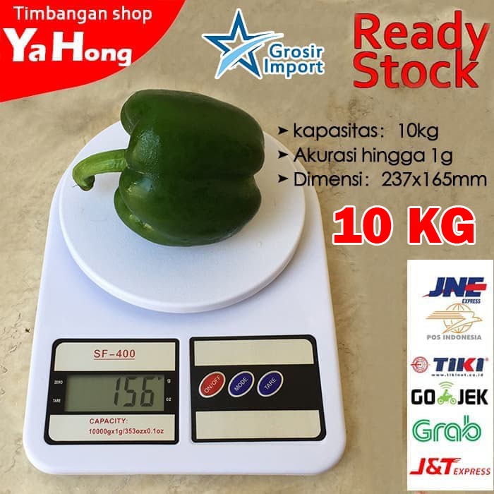 Timbangan Digital / Timbangan Dapur Kue SF400 Kitchen Scale Cookies 10kg 1g