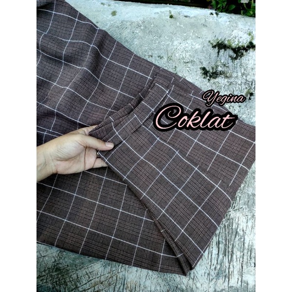 CELANA BAGGY KOTAK BIG JUMBO(BB 90-130KG) BAGGY KOTAK Tartan WANITA OVERSIZE TERBARU TERMURAH EXTRAJUMBO SUPERJUMBO JAMINAN KUALITAS BISA COD