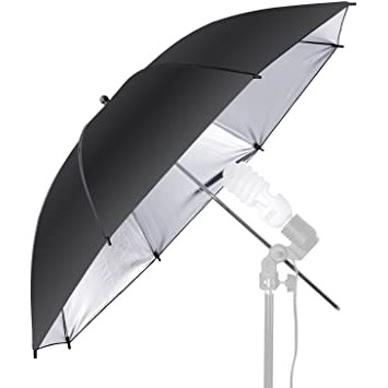 Umbrella Black / Silver 33&quot; | Payung Studio