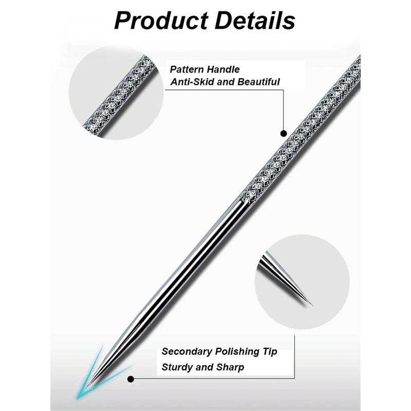 Sevich Pinset Stainless Steel Penghilang Komedo Hitam / Jerawat