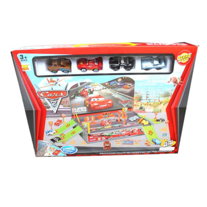 SUPER PROMO [DISNEY MCQUEEN] NEW PARKING GARAGE TRACK 2012