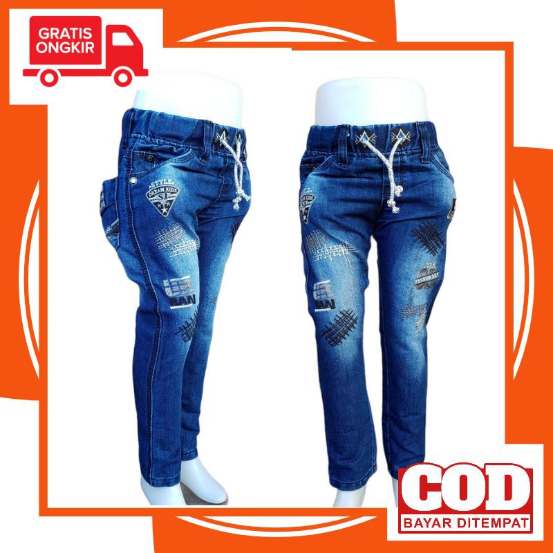  Celana  Jeans  Levis Lepis Panjang Anak  Laki laki Cowok 