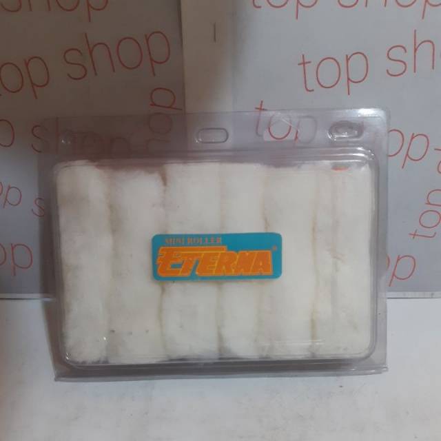 REFILL KUAS ROLL /BULU ROLL ETERNA UKURAN KECIL/MINI ISI 12PCS (1 KOTAK)