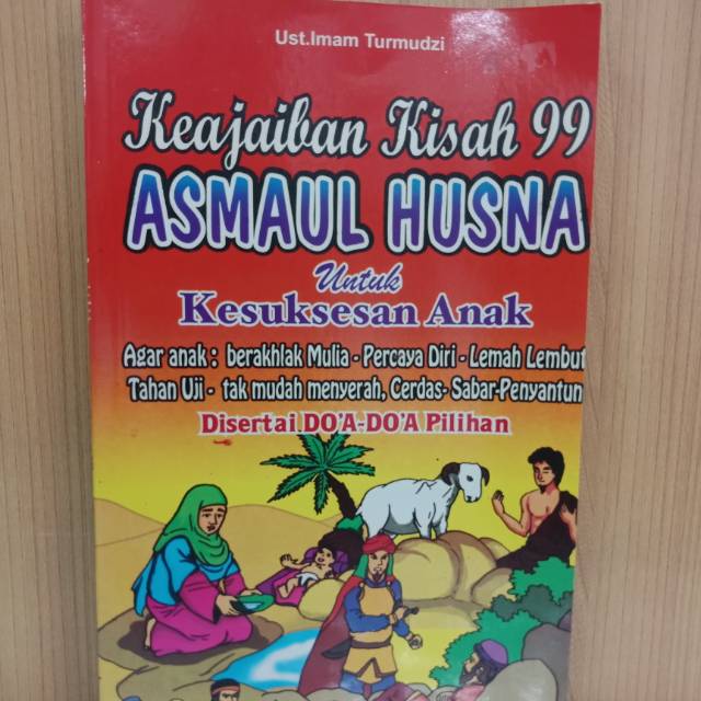 Buku Keajaiban 99 Kisah Asmaul Husna Shopee Indonesia