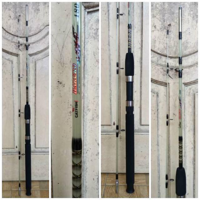 Joran Fiber Glass Catfish HARUKO Panjang 1 80 meter Dilengkapi DRAT pada Sambungan