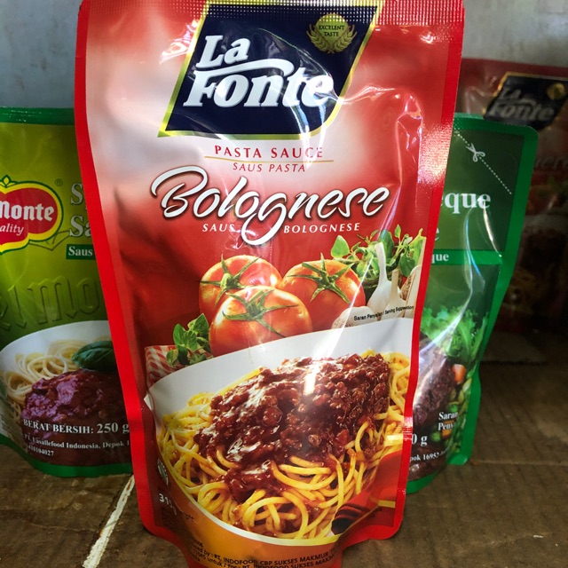 

Saus Pasta Bolognese La Fonte 315gr