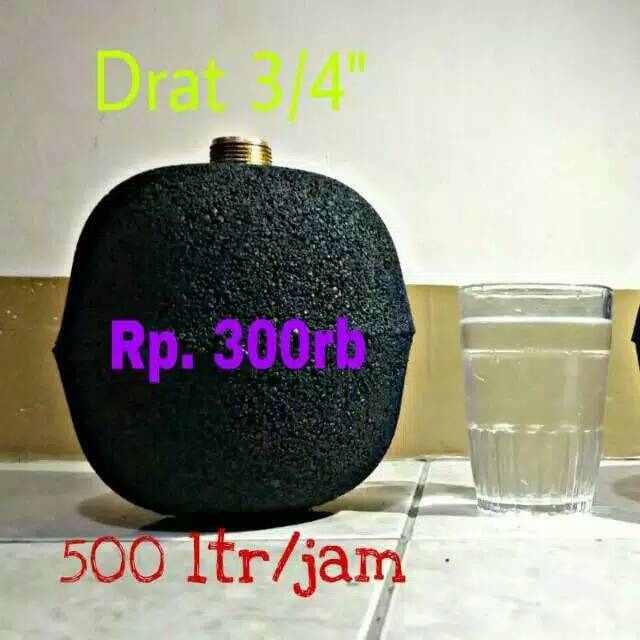 Ic Water Filter, penjernih air Bertahan Hingga 5 tahun, ukuran drat 3/4