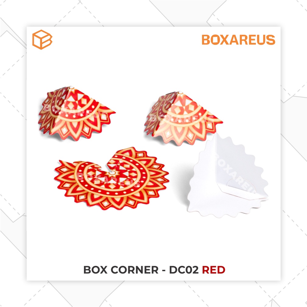 Aksesoris Box Dekorasi Packaging Hiasan Sudut Dus Kardus Decor BOX CORNER | DC