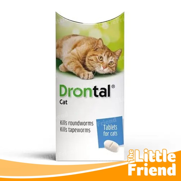 Obat Cacing Kucing DRONTAL CAT Asli Original 100% per TABLET