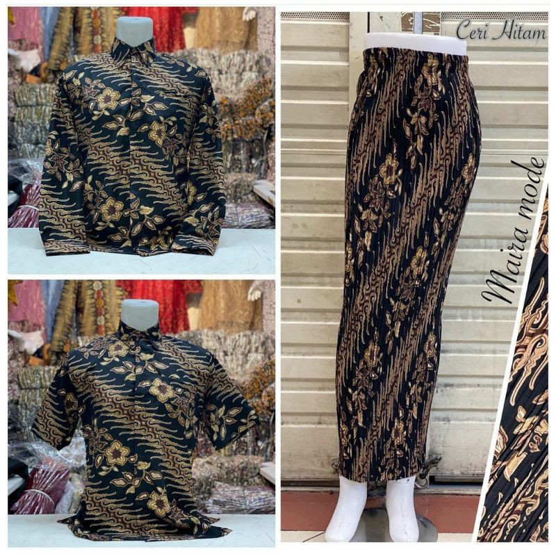 kemeja batik  batik couple  rok prisket  kemeja couple  sarimbit terbaru // Bawahan Kebaya Mewah