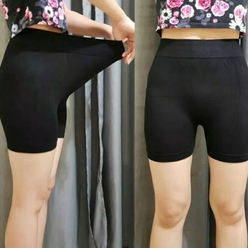 NEW LEGGING HOTPANTS IMPORT BLACK/HOTPANTS MURAH