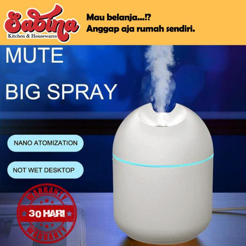 Humidifier Diffuser Aromatherapy Hydrating Sprayer Essensial Oil 250ml