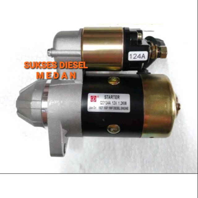 Dinamo Starter Genset Generator Diesel Silent 192F 193F 195F Daito DG9200SE 7000-10000watt