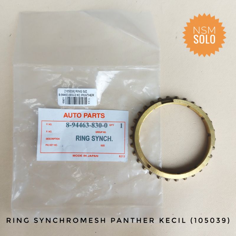 Ring Synchronizer Sinkromes Syncromis Mobil Isuzu Panther Besar Kecil