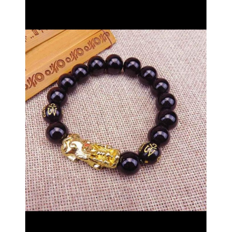 GELANG GIOK PIXIU LUCKY/GELANG GIOK HITAM.