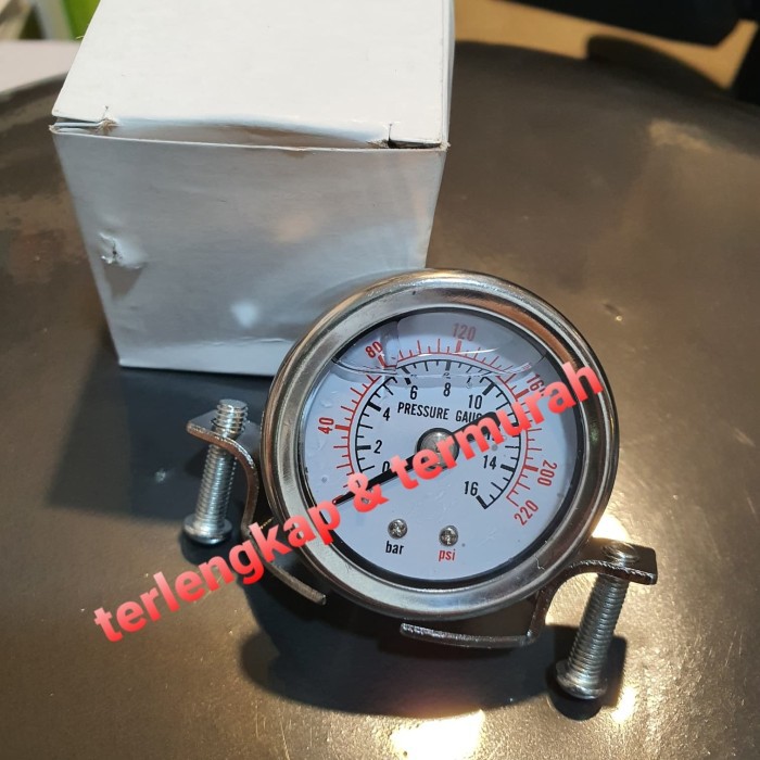 Pressure Gauge 16 bar 41mm