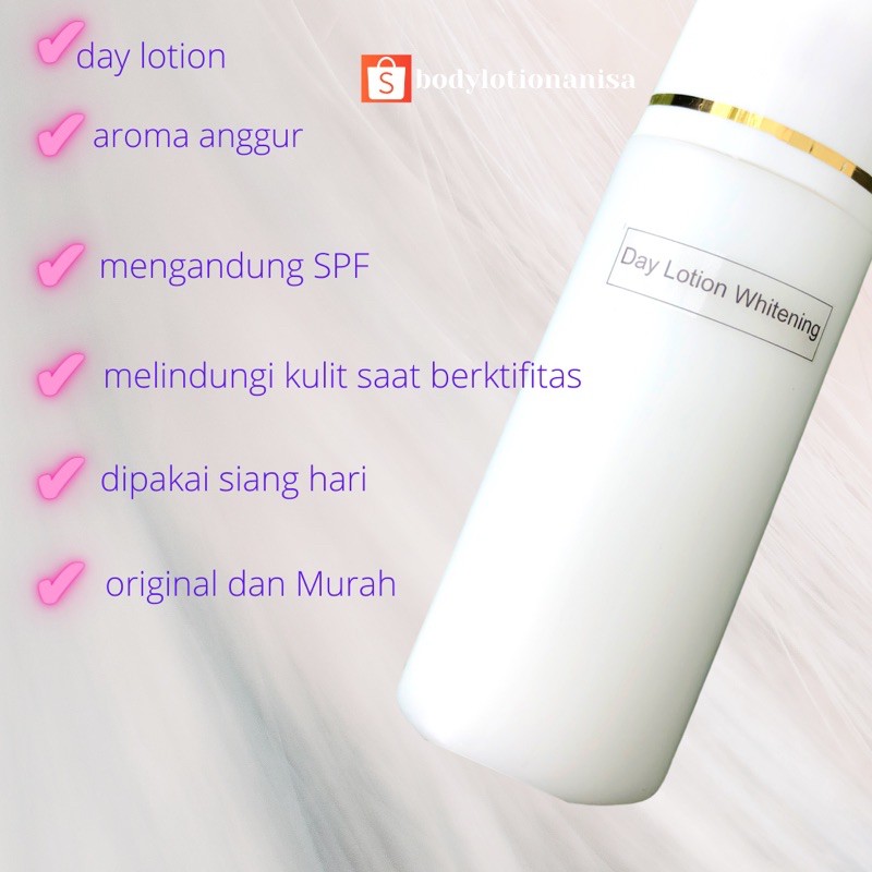 DAY LOTION WHITENING  SPF 60/ hb siang / LOTION WHITENING