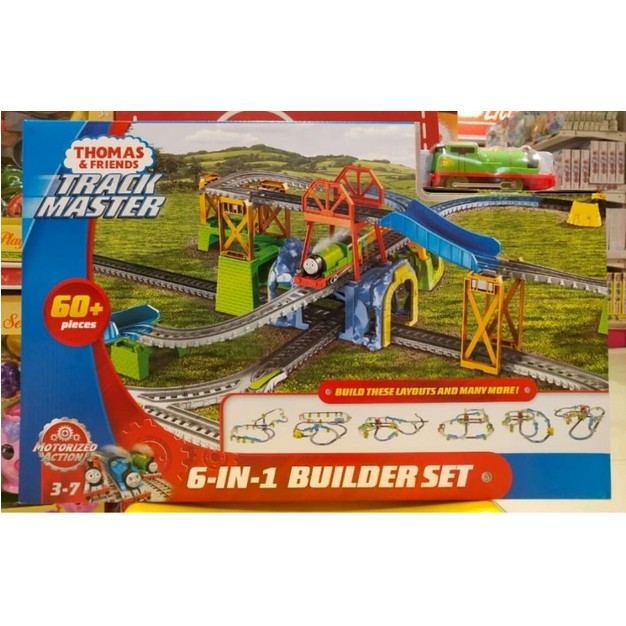 Sale mainan: Thomas Track Master 6in1 Builder Set