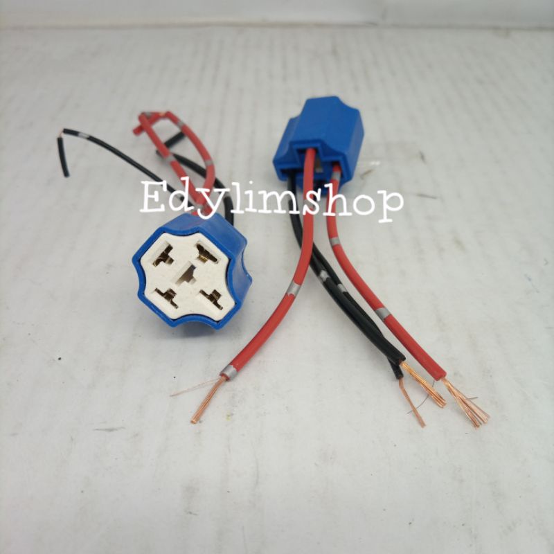 Socket/soket relay/Riley kaki 4 keramik (harga per satuan)