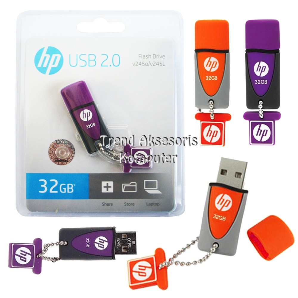 Trend-HP Flash Disk v245 32GB Original-UNGU