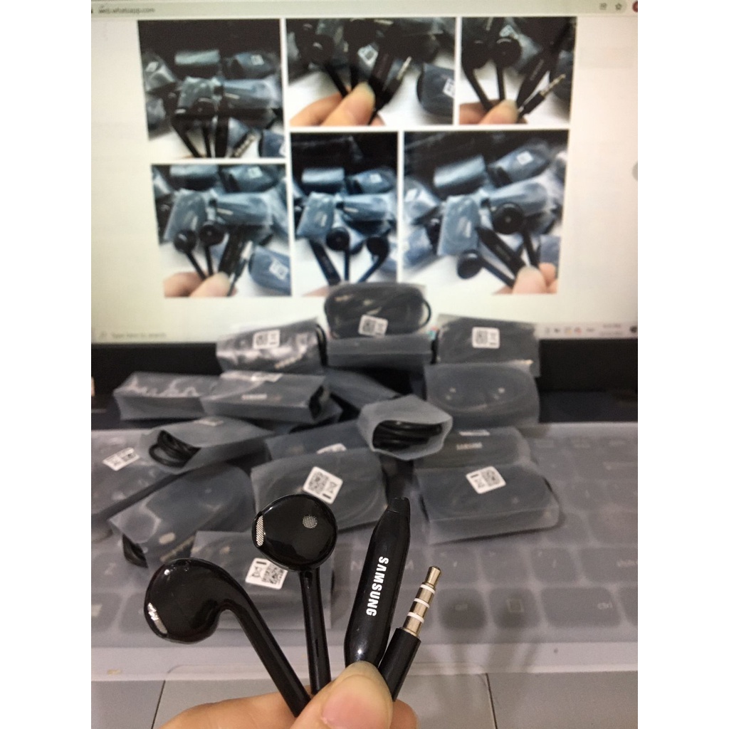 Headset samsung r11  earphone / handsfree note 10 lite / F22 / F41 / M22 / M32 / M52 / M62 / M72 add tipe dll