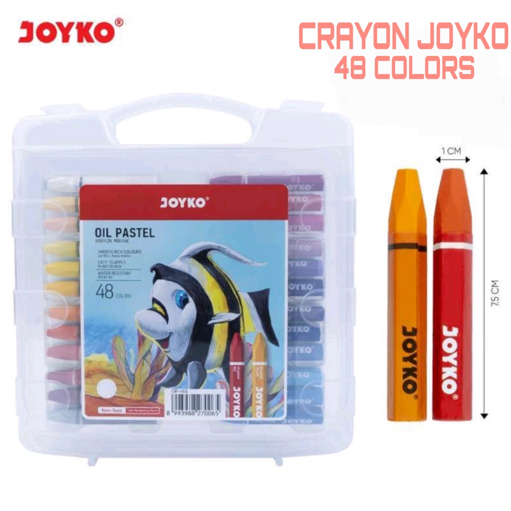 

Crayon / Krayon Joyko 48 Warna