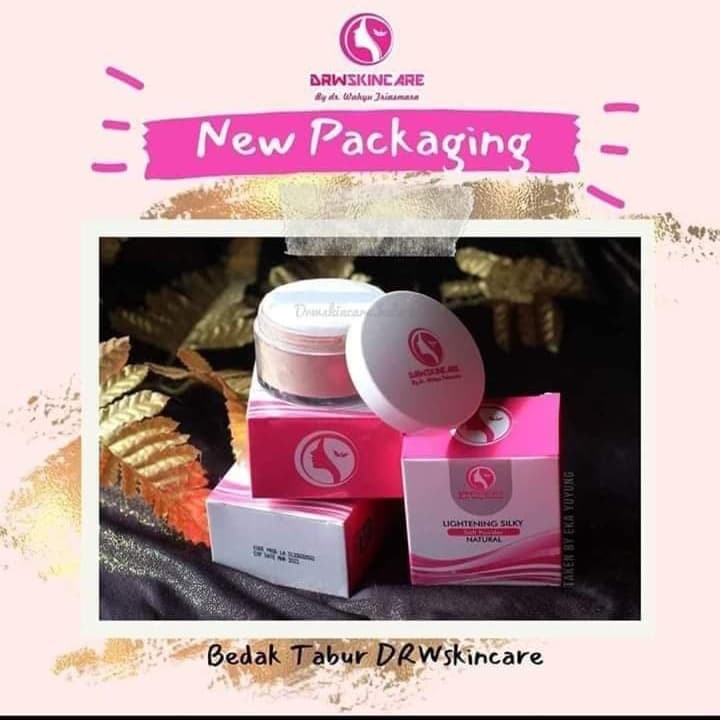Bedak Tabur Drw Skincare Untuk jenis kulit berjerawat dan berminyak / bedak tabur drw skincare
