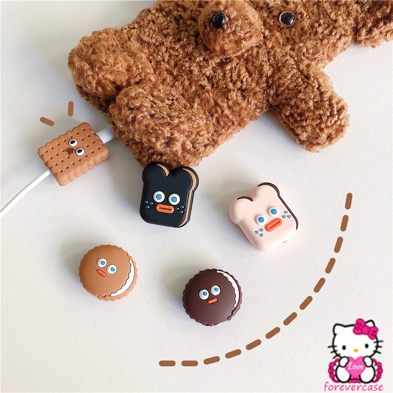 Cute Cable Protector Wire Wunder Date Line Cable for All Phone Bite Cartoon Cord Usb Charging Protective Cover Winder Organizer