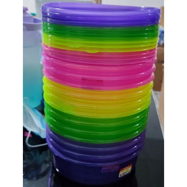 toples bulat trisula 2 liter + tutup