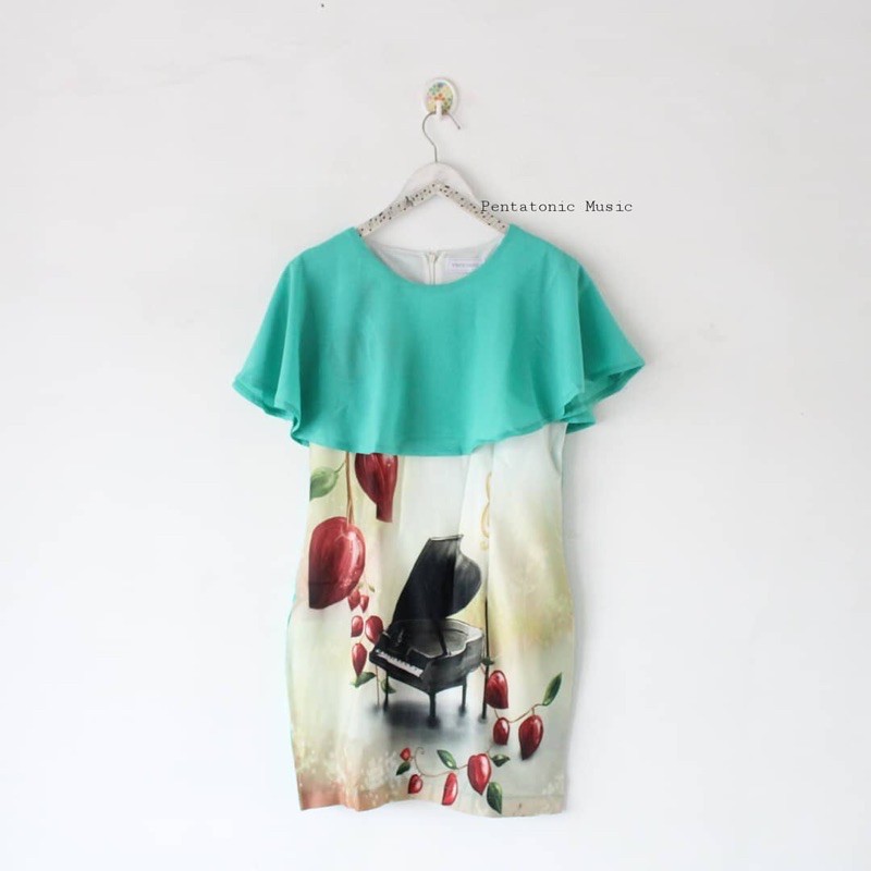 Dress Piano / Grand Piano Tosca Dress / Baju Musik Pakaian Konser