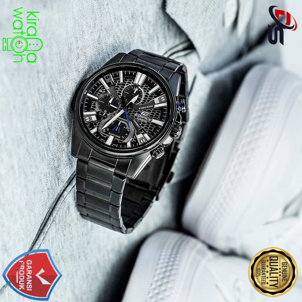 Jam Tangan Pria Merk Casio Edifice EQB 1200 DC 1A Chronograph 290322