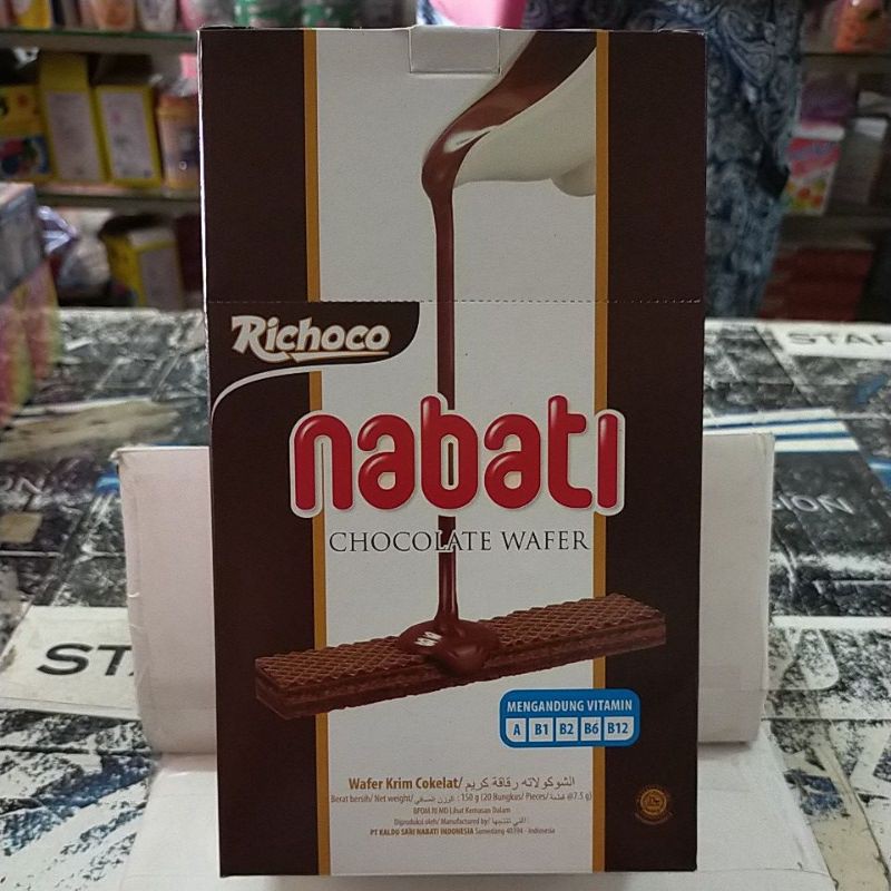 

NABATI Wafer cokelat 7,5g x 20 pcs